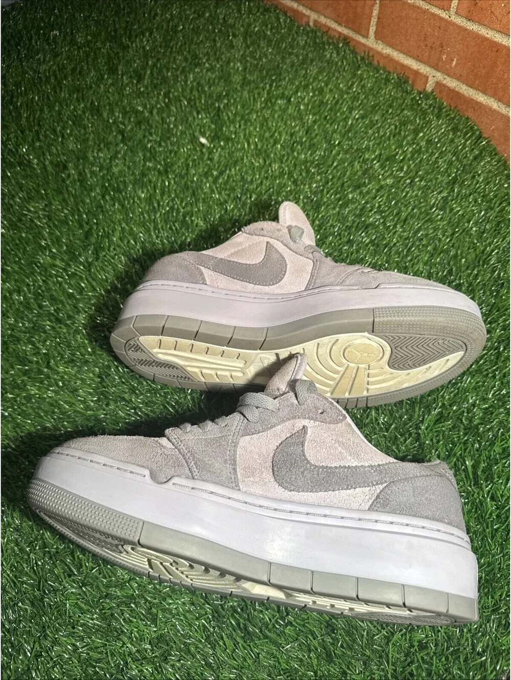 Women’s Nike Air Jordan 1 Elevate Low Stealth Titanium Size 9w 7.5M DH7004-005